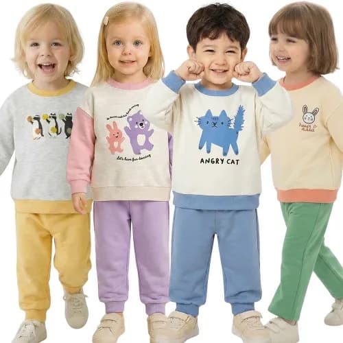 별이오키즈 라쿤팸세트 기모상하복세트