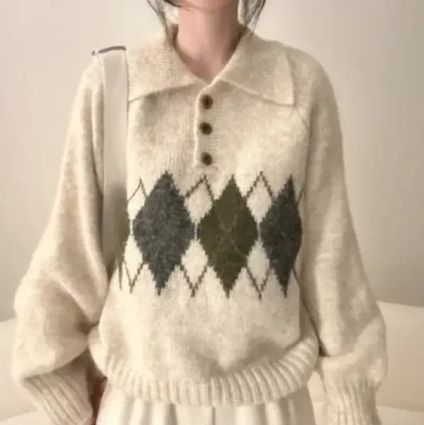 아가일-울아가일카라니트 2장 3컬러