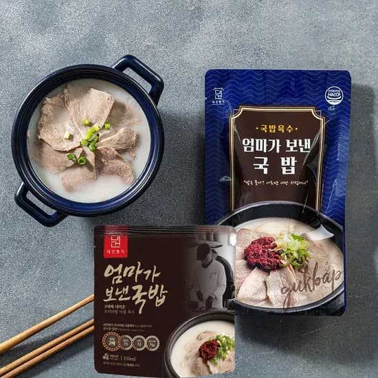 대건명가 돼지국밥 630g 4팩 500g 2팩