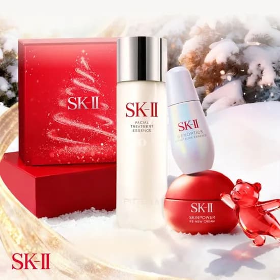 SK2 스킨파워 리뉴 크림 80g 세트