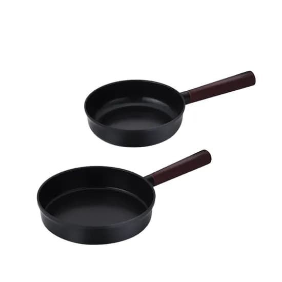 리빙아트 세라믹팬 세트 후라이팬 21cm 궁중팬 18cm