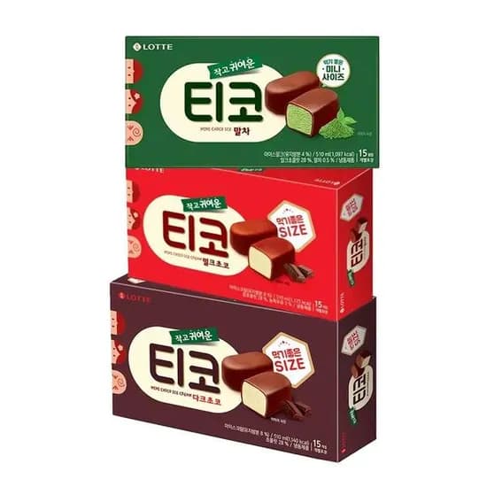 롯데웰푸드 티코 510ml 총 3개
