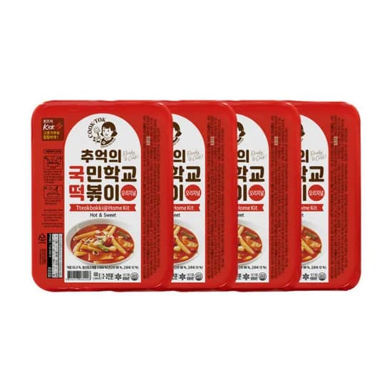 국민학교떡볶이 4팩