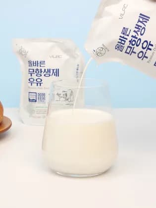 올바른 무항생제 우유 110ml 18개