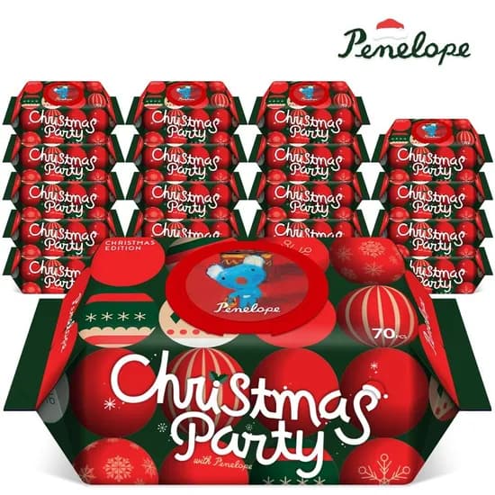 페넬로페 물티슈 크리스마스 에디션 75평량 20팩 21,540원