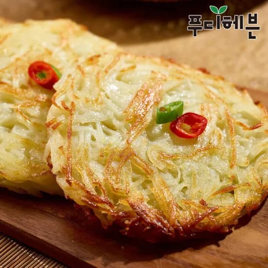 100% 국산 감자채전 1kg 10장