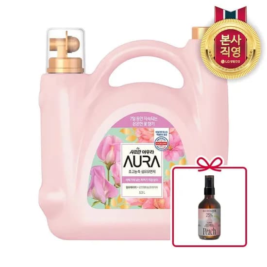 아우라 윌유메리미 섬유유연제 5.5L 1개