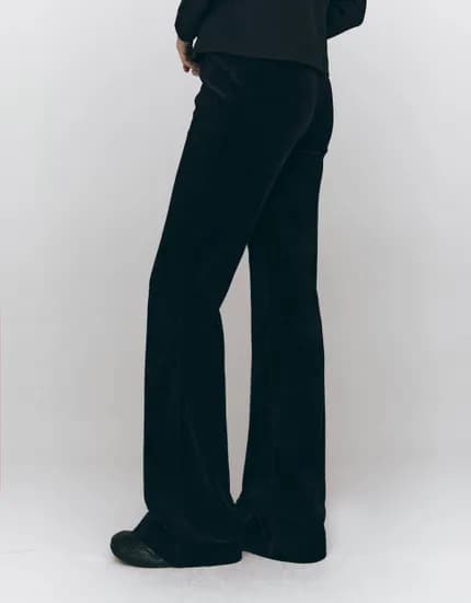 지오다노 벨벳 부츠컷 추리닝 바지 3컬러