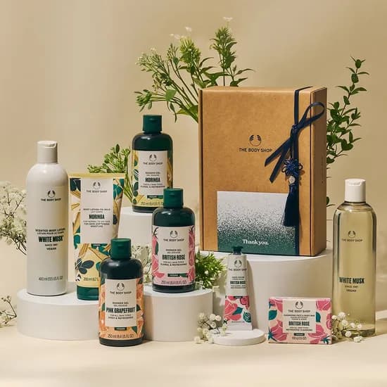 더바디샵 진저 스캘프 케어 샴푸 400ML 4개 세트