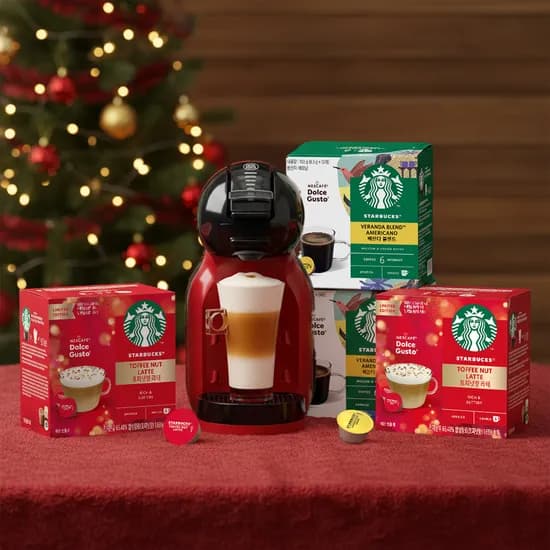 스타벅스 캡슐커피 돌체구스토 9박스 미니미 머신