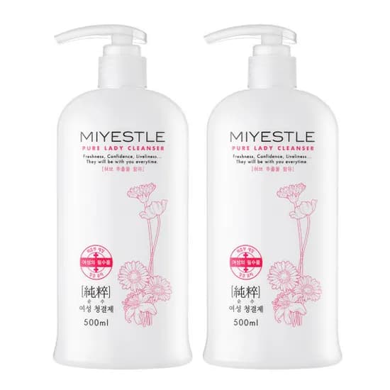 미에뜰 여성청결제 대용량 500ml 2통