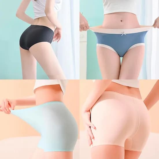모달 미드웨이스트 심리스 여성 팬티 5장