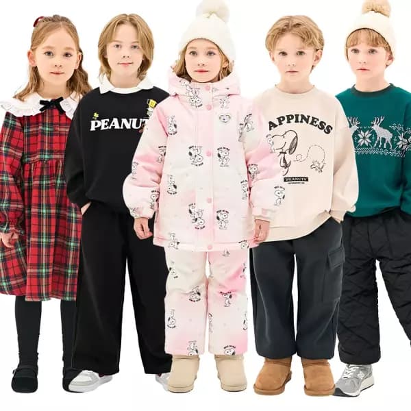 젤리스푼 디즈니 미니마우스 밀키퍼프핑크기모원피스