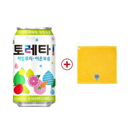 토레타 340ml 뚱캔 24캔 타올 증정