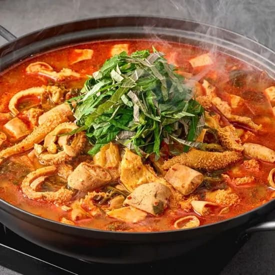 불미당 한우사골 육수 불맛 소곱창전골 800g 2팩