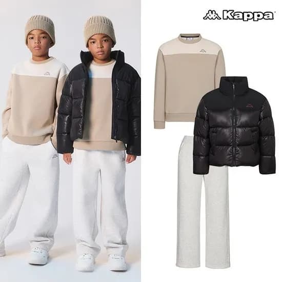 카파키즈 패딩 기모상하복