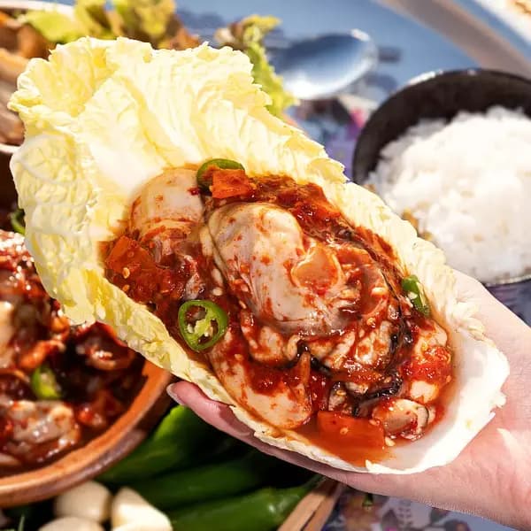 통영 생굴무침 500g 2통