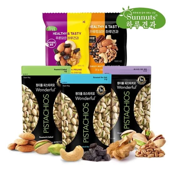 푸룬담은 하루견과 20g 100봉