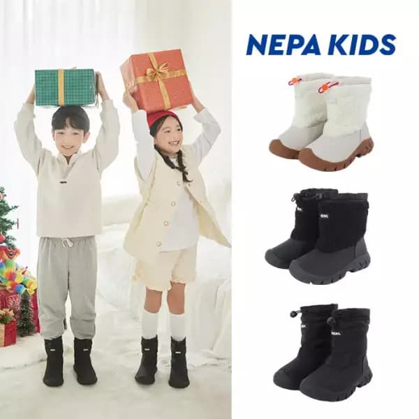 네파키즈 양털 방한 패딩부츠 T멤