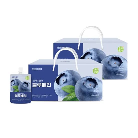 하루활력 블루베리즙 70ml 30팩 2박스