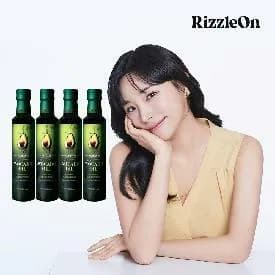 리즐온 엑스트라버진 딥그린 아보카도오일 250ml 4병