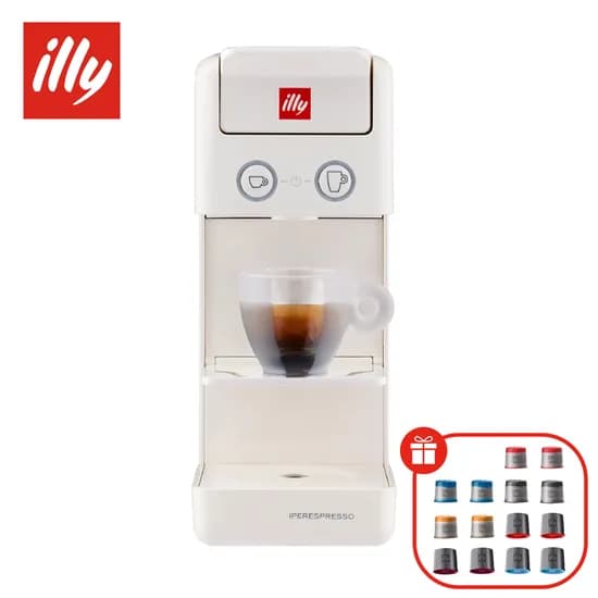 일리 캡슐커피머신 Y3.3 화이트 웰컴캡슐 14개입