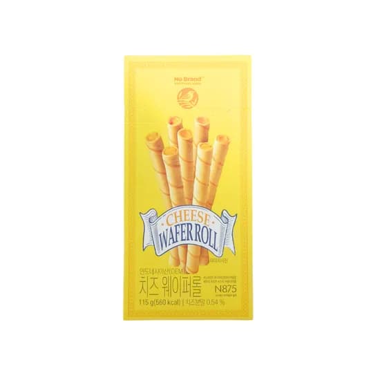 노브랜드 치즈 웨이퍼롤