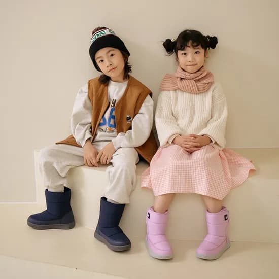 GAP 키즈 스웨이드 패딩 부츠