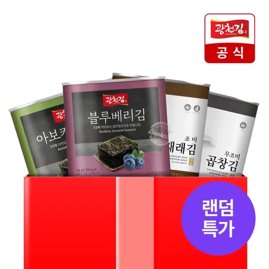 광천김 캔김 30g 5캔