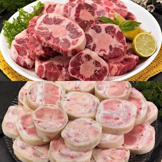 황금한우 한우보신세트 1호 알꼬리 한마리 우족 4kg