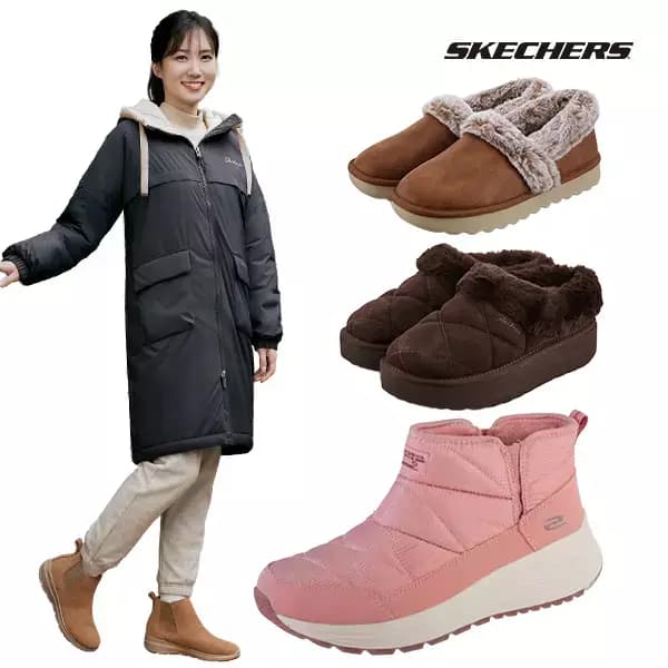 60분러시 스케쳐스 코지업 외 방한화 워킹화