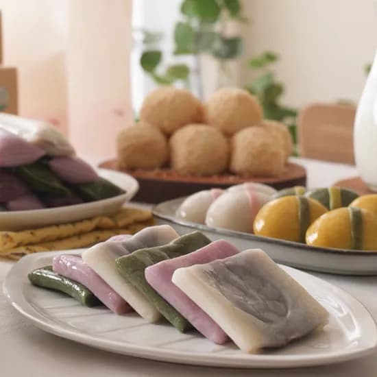 아리울떡공방 굳지않는 꿀떡 바람떡 절편 1kg+1kg