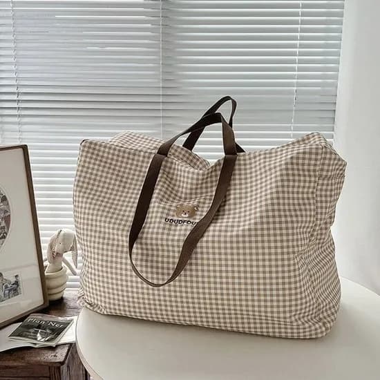 낮잠이불가방 네임텍포함 손잡이