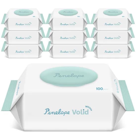 페넬로페 아기물티슈 볼리드화이트 100매 10팩