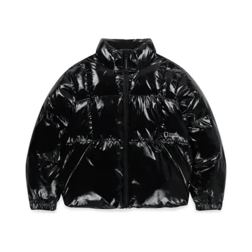 내셔널지오그래픽 키즈 글로시 패딩 점퍼