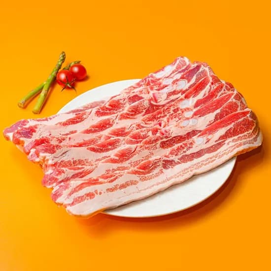 스페인산 냉동 듀록 삼겹살 1kg 구이 대패 수육용