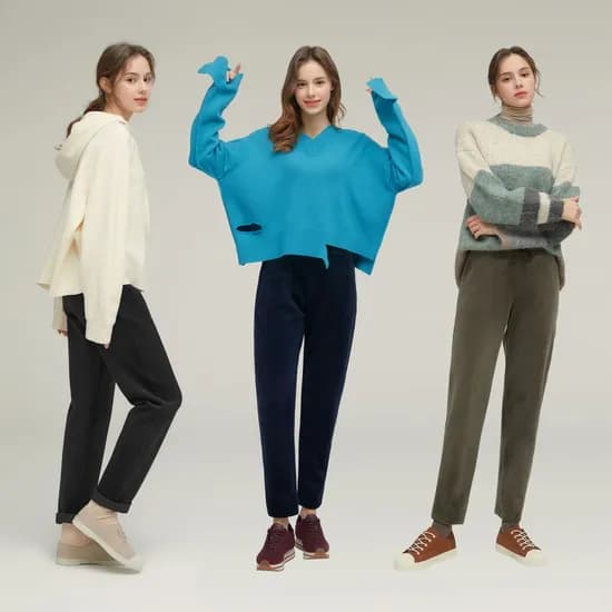 여성 벨벳 코듀로이 기모 본딩 팬츠 3종세트