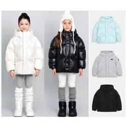 네파키즈 숏 덕다운 자켓