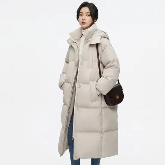 카라 힐즈 후드 롱패딩