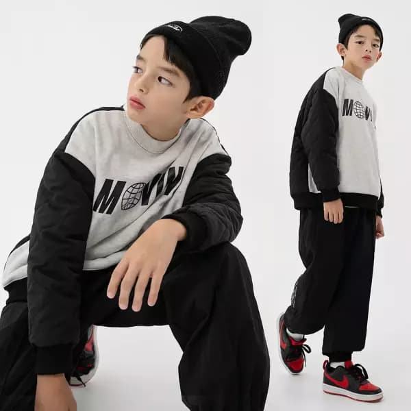 틴플로우 무빙퀼팅 오버맨투맨 타임딜