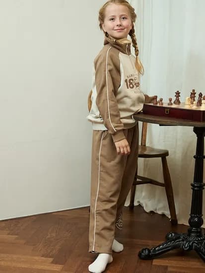 예일키즈 불독스 넘버링 기모 상하세트