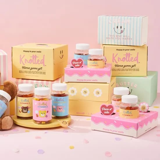 노티드 멀티비타민 비타민C 꾸미 혼합 세트 총 2병