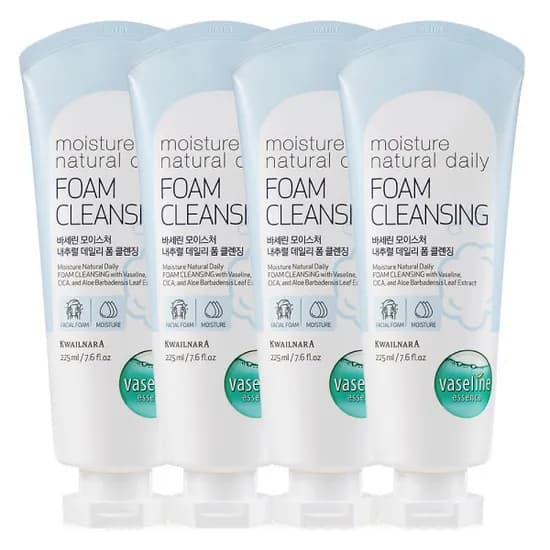바세린 클렌징폼 225ml 4개
