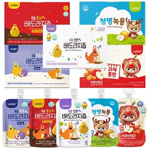 루솔 푸룬배즙 외 다양 60포