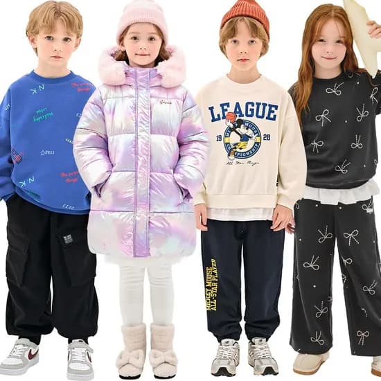 젤리스푼 여아 기모티셔츠