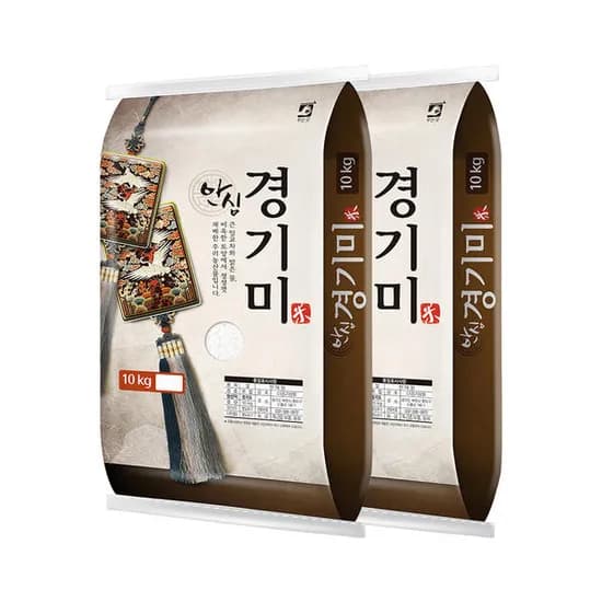 25년 안심경기미 상등급 10kg+10kg