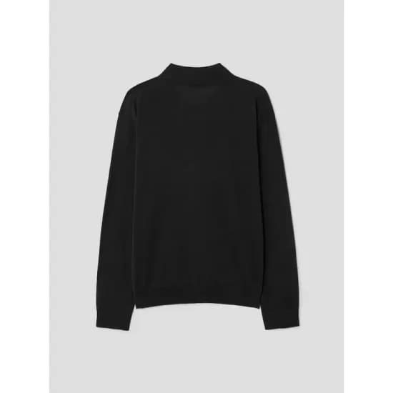 에잇세컨즈 포멀 칼라 니트 애쉬