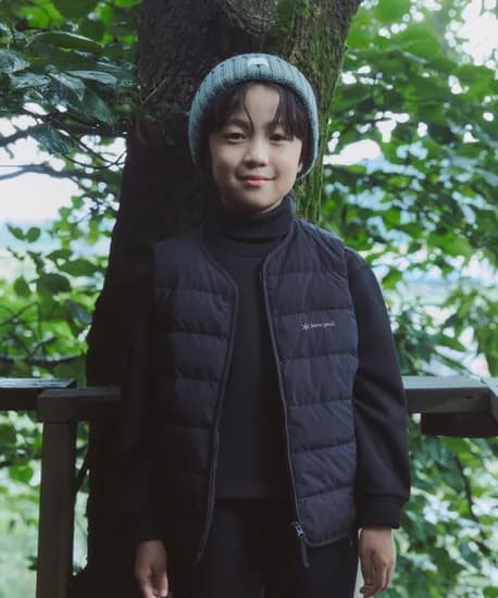 스노우피크 어패럴 키즈 경량 다운 베스트