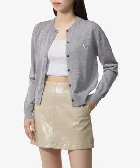 메종키츠네 가디건