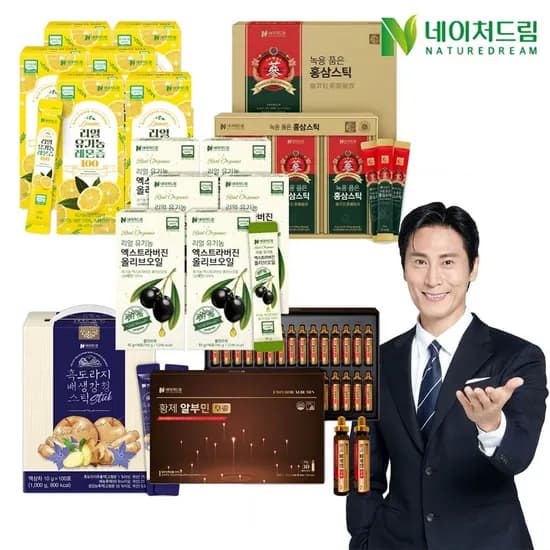 녹용 품은 홍삼스틱 15g x 30포 쇼핑백